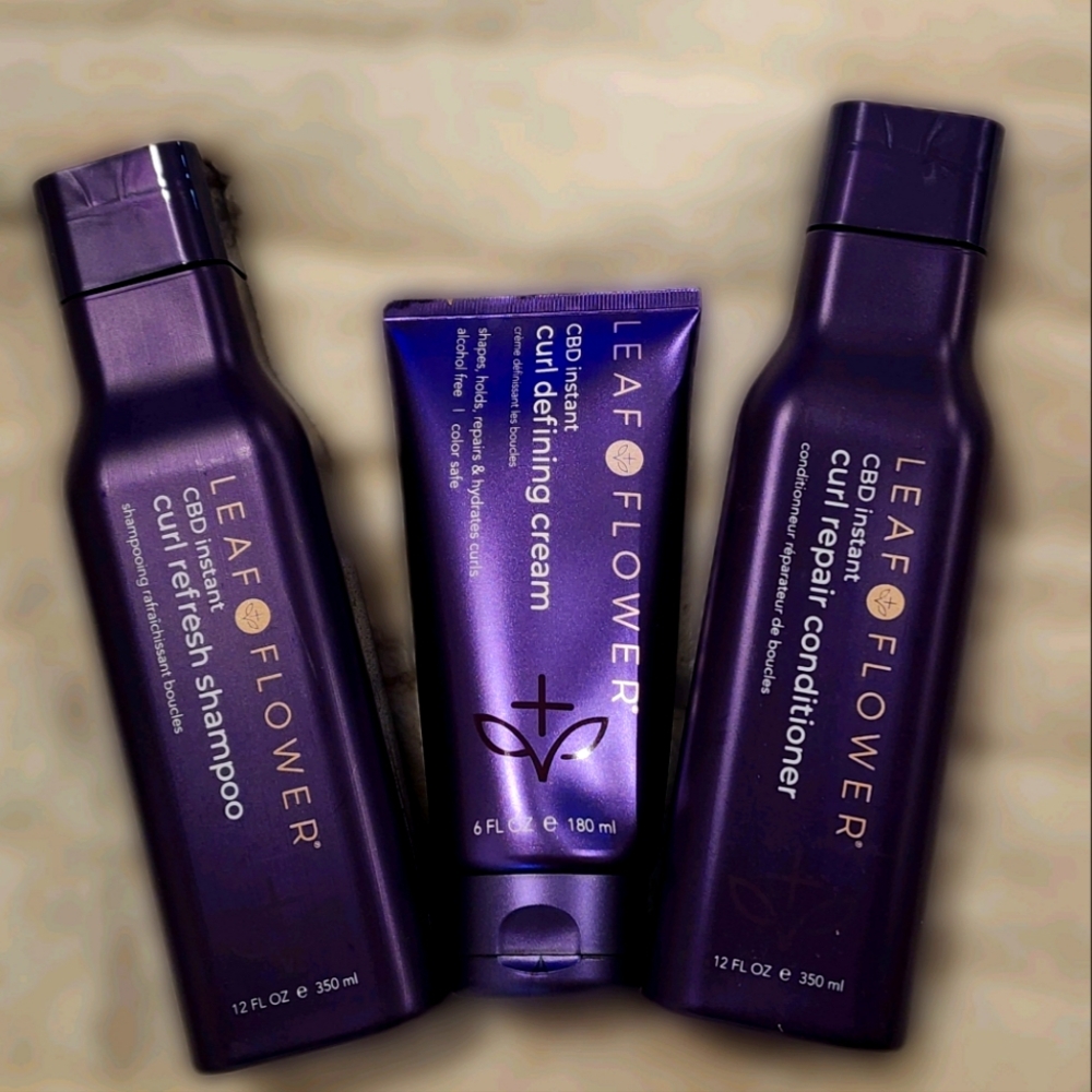 Leaf & Flower Curl Refresh Shampoo and Curl Repair Conditoner